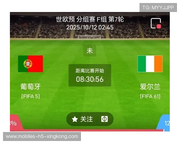 世预赛欧洲区：葡萄牙十连胜晋级